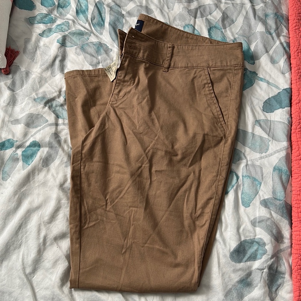 NWT American Eagle Dark Khaki Chinos